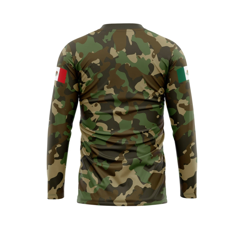 WEARVA Digi Camo with Eagle Off Road Jersey - XS