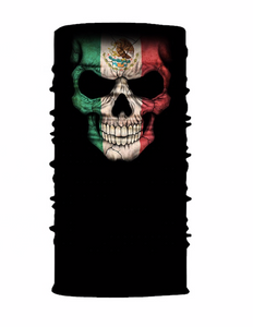 Mexico Skull With Flag