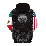Child/Toddler Mexican/American Sleeve Hoodie